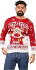 kraftd Mens Christmas Jumper Acrylic Xmas Crew Neck Sweater Festive Jumper Knit
