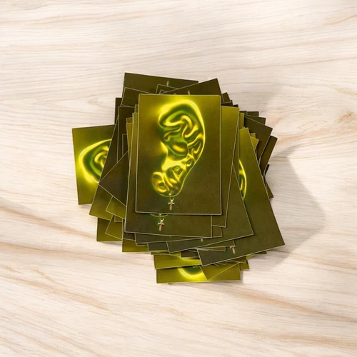 Autocollant Oreille Suprême Vert (SS21) Boîte Logo 50 Pièces AUTHENTIQUE