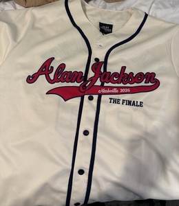 Alan Jackson Finale 2026 Chattahoochee Baseball Jersey