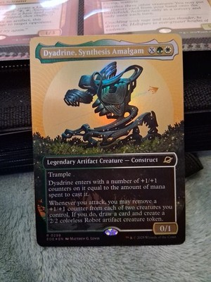 Dyadrine, Synthesis Amalgam (Borderless) #298 (Foil) NM Edge of Eternities