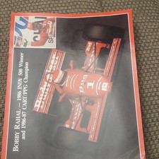 Bobby Rahal 1986 Indy 500 Vintage Original Ra...