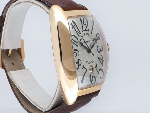 Franck Muller Cintree Curvex 8880 SC DT HO Shadow 18k Gold 39 x 55 $26,000 - Picture 6 of 17