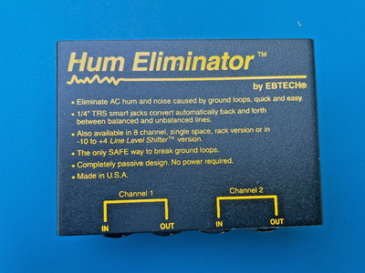 Ebtech Hum Eliminator