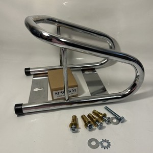 PHOENIX USA TOW RAX WHEEL CHOCK Chrome COATED STEEL 6 1/2”