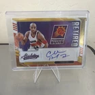 Charles Barkley 2020-21 Panini Absolute Retired Gold Auto 8/10