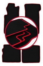 Autoteppiche Set 100% Passform für Mercedes SL R107 Bj. 1971-1989  4-tlg NEU 