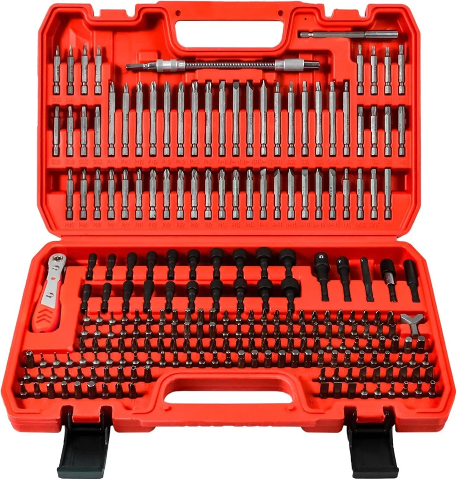 232-Piece Chrome Vanadium Screwdriver Bit Set for Ultimate Precision - Image 3 of 4
