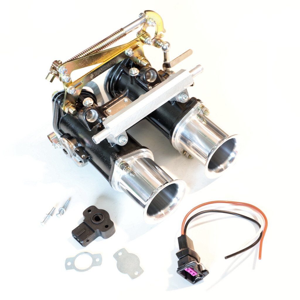 Throttle Body Injection set 48mm TPS linkage DCOE/DHLA Weber