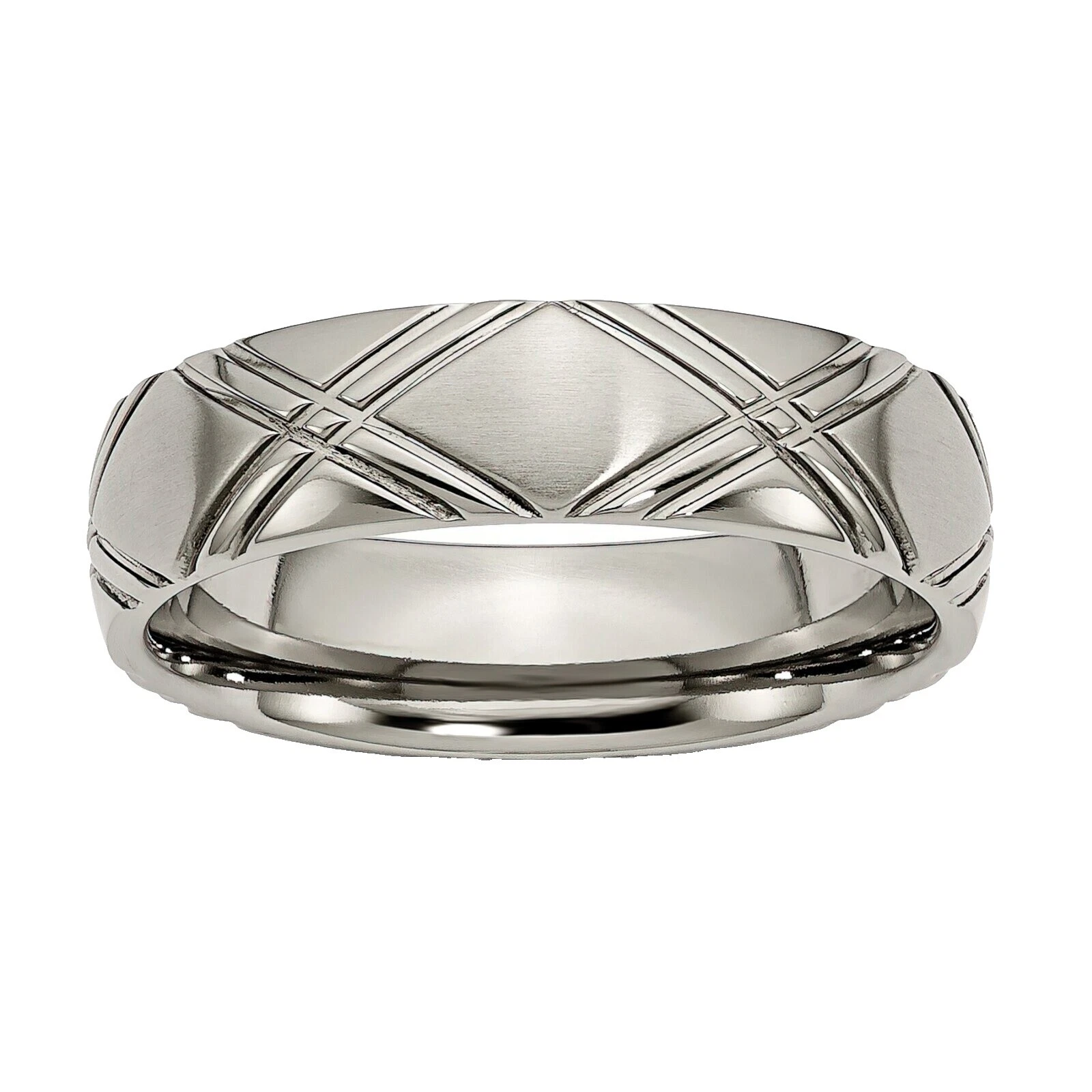 Titanium Rings for Men 7.5 Ring