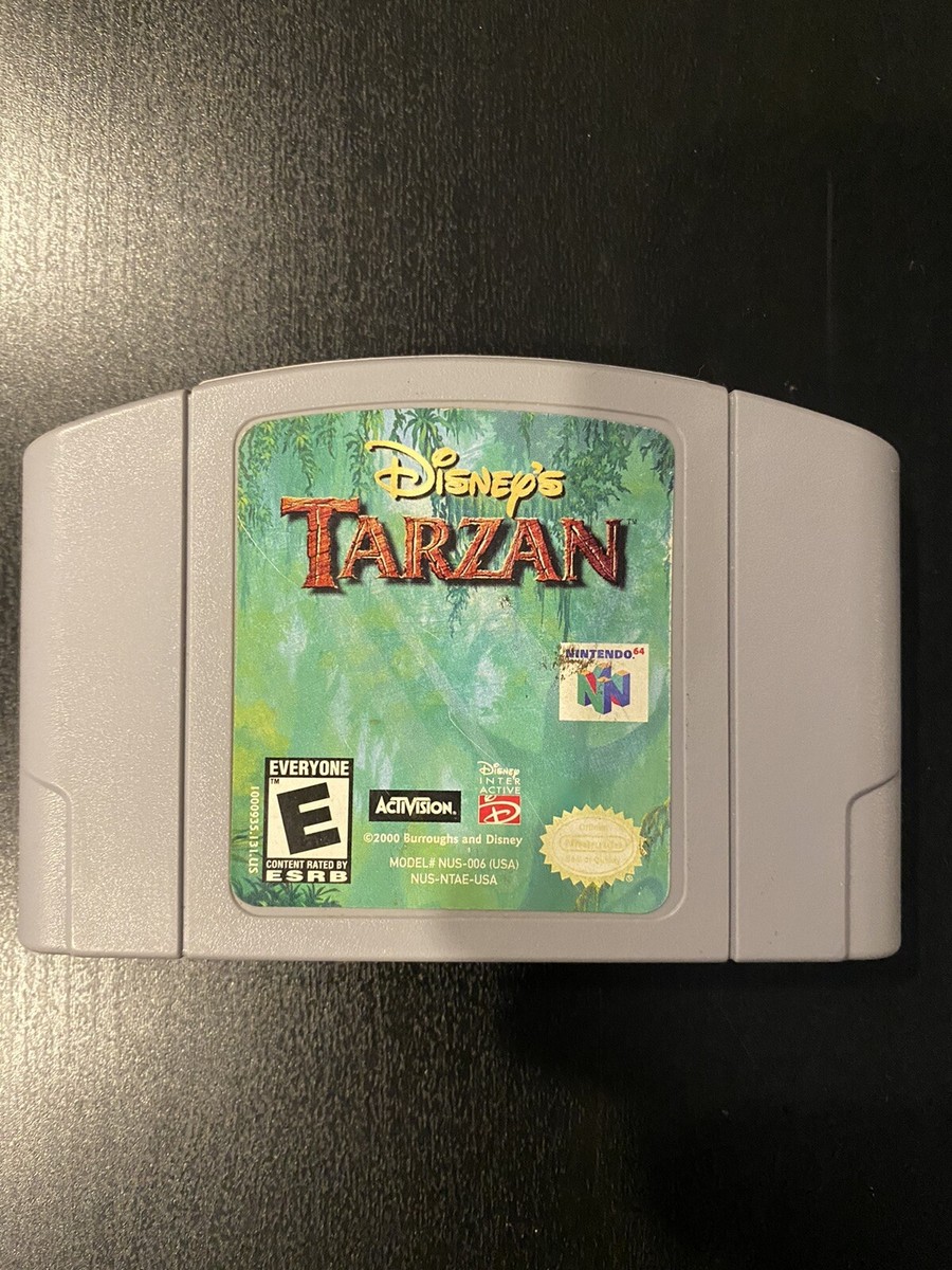 Disney's Tarzan - Nintendo 64 N64 - Authentic Cleaned Tested | eBay