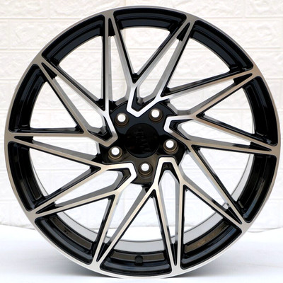 19'' Staggered Wheels Fit Maxima Juke Sentra Camry Sienna Civic Black Rims 5x114