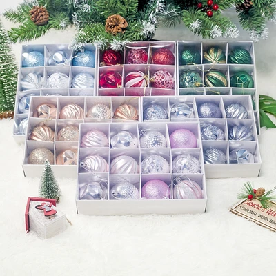 12X Christmas Tree Hanging Balls Xmas Ornament Baubles Party Home Decor
