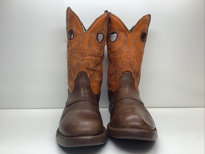 MENS ROCKY COWBOY BUCKAROO BROWN BOOTS SIZE 12 M | eBay display picture 2