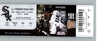 Toronto Blue Jays vs Chicago White Sox 6/12/2013 Full Ticket 