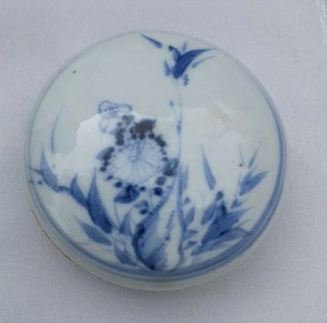 c.1710 Kangxi Cover Box Shipwreck Qing China Porcelain Blue and White Ceramic