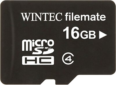 Filemate Wintec 16GB microSD Card (3FMUSD16GB-SR)