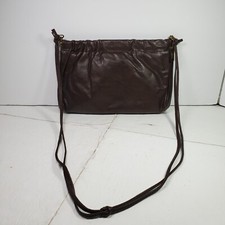 Letisse Purse Crossover Shoulder Strap Clutch Leather Vintage