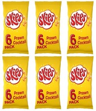 Skips Prawn Cocktail Multipack Crisps 6 x 13.1g PACK OF 6