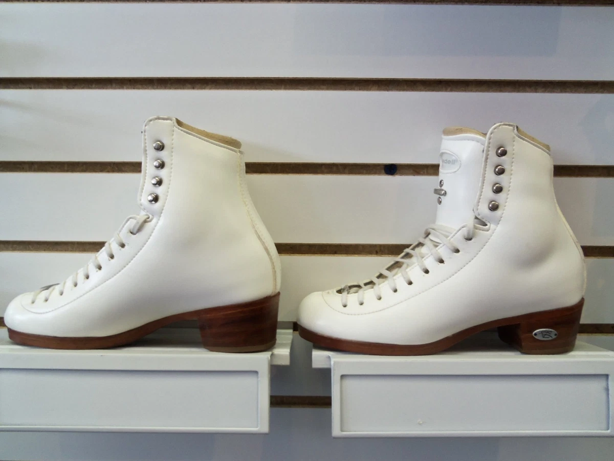 Riedell 435 TS Women s 4 AA AAA White Figure Skating Boots