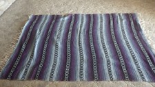 Afghan Throw Blanket Design 56" Wide 74" Long Blanket Throw 
