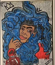 custom order, great condition. This is a piece inspired by the song creve coeur 