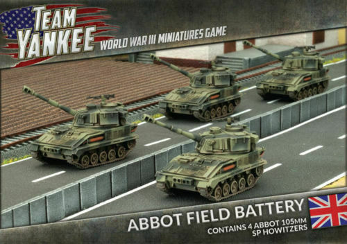 Team Yankee Abbot Field Artillery By Battlefront - Picture 1 of 1
