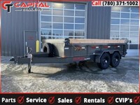 2022 Double A Trailers 83in. x 14FT Tandem Axle Dump Trailer (14000LB GVW)