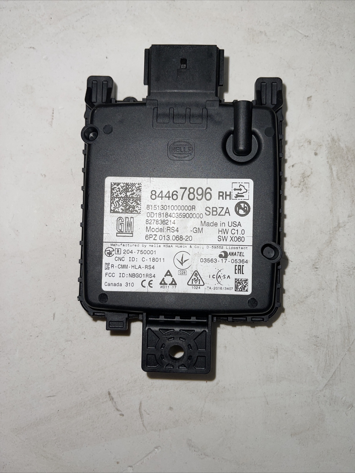 2019-2021 CADILLAC GMC CHEVROLET RH BLIND SPOT RADAR MODULE OEM 