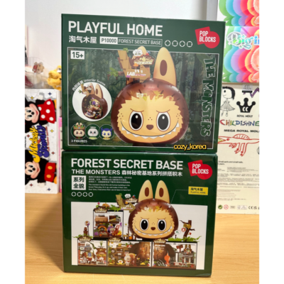 NEW POPMART Labubu The Monsters Forest Secret Base “Playful