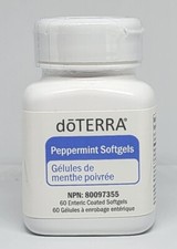 doTERRA Peppermint Essential Oil 60 Softgels New Sealed Bottle