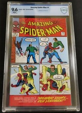 The Amazing Spideman #4, German Edition 1999, first Sandman, CBCS 9.6