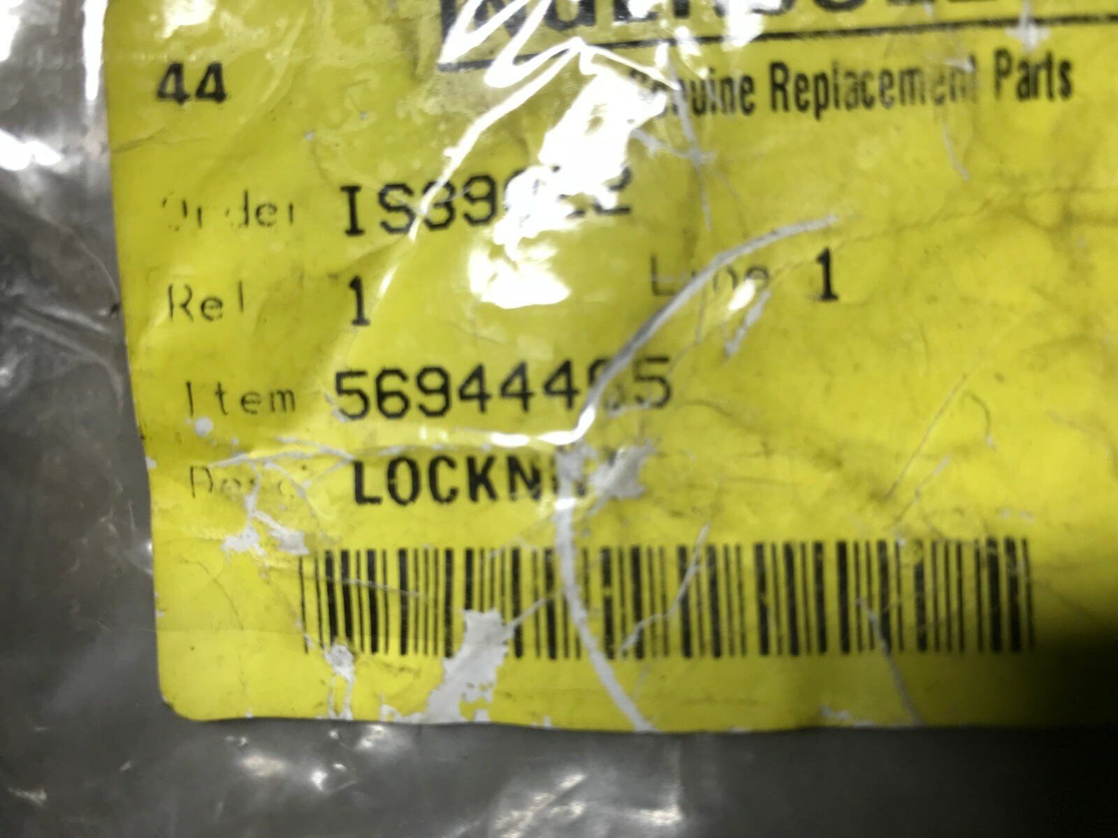 56944465 GENUINE Ingersoll Rand LOCK NUT RM56944465 | eBay 