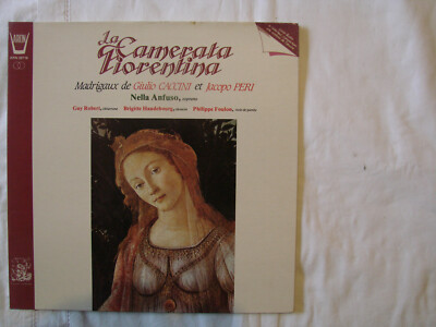 la Camerata Fiorentina - Madrigaux - N. Anfuso - B. Haudebourg - LP Liv Gratis