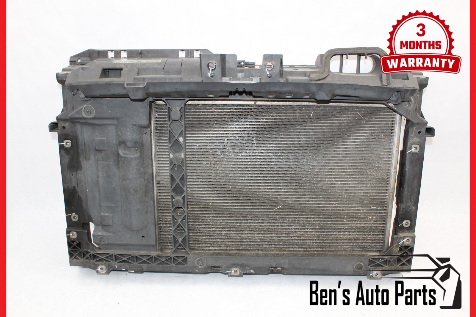 2011-2017 Ford Fiesta Radiator AC Condenser Fan Motor Shroud & Support