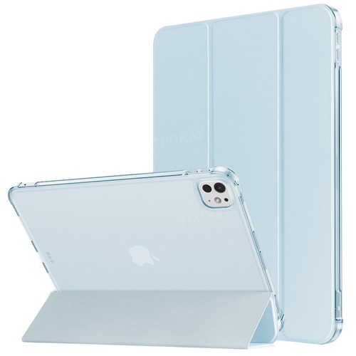 Case for iPad 7/8/9th 10.2 Air 4 5 6 Pro 11'' 13'' 2024 Smart Leather Flip Cover - Picture 64 of 87
