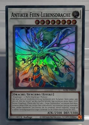 YUGIOH - Antiker Feen-Lebensdrache - SR - ALIN-DE039 - Alliance Insight - DE/NM - Bild 1 von 2