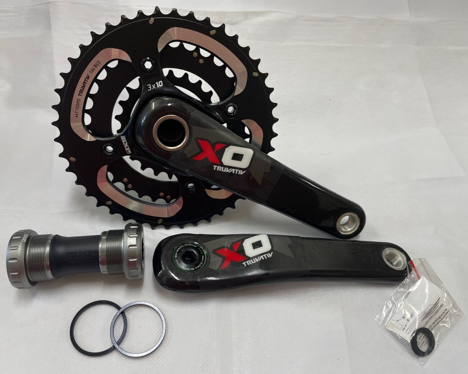 SRAM XO Crankset GXP including BB 170mm 22-33-44T
