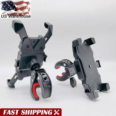 Black Motorcycle Handlebar Phone GPS Mount Holder Bracket for Harley Davidson