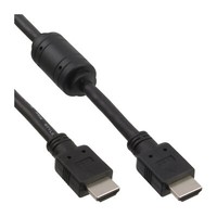 Inline® Hdmi Kabel, Hdmi-High Speed, St / St, Schwarz, Mit Ferrit, 1,5M