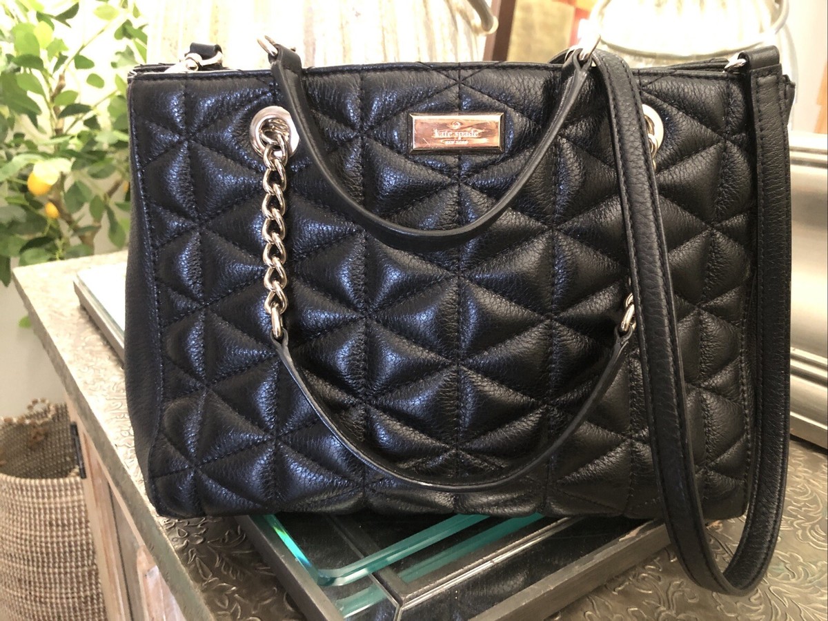 Kate Spade Meena Kate Spade Briar Lane Quilted Meena Satchel Tote