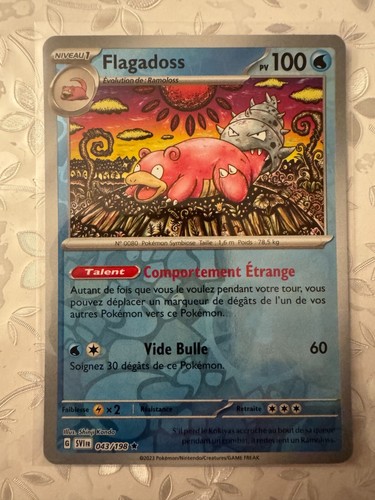 Flagadoss 043/198 Holo Ou Reverse Nymphalie 035/078 Holo Ou Reverse