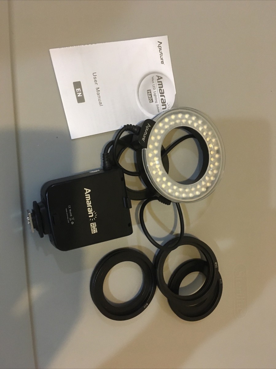 Aputure Amaran AHL-N60 LED Halo Ring Flash | eBay Aputure Amaran AHL-N60 LED Halo Ring Flash | eBay