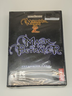 Neverwinter Nights 2 MASK OF THE BETRAYER Expansion Pack for PC Atari SEALED NEW