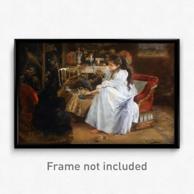 Romà Ribera - De soirée Print 11x17 Art Poster