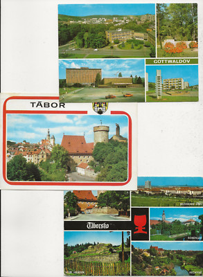 46/279 AK CECHOSLOVAKIA GOTTWALDOV  TABORSKO  und TABOR 