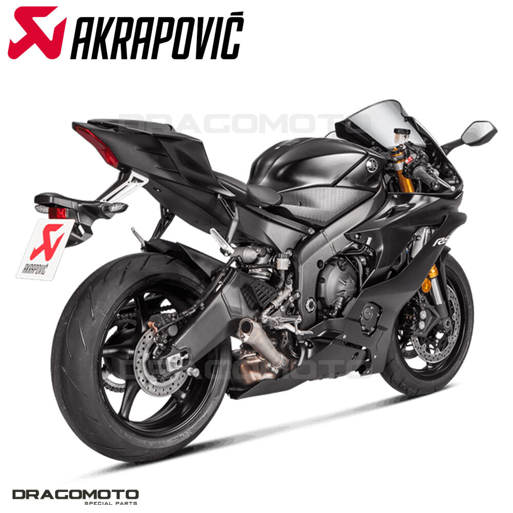 YAMAHA YZF-R6 2006-2022 Exhaust AKRAPOVIC Titanium RC SM YAMAHA YZF-R6 2006-2022 Exhaust AKRAPOVIC Titanium RC SM