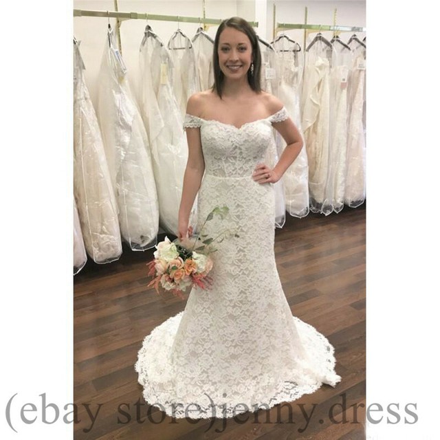 ebay mermaid wedding dresses