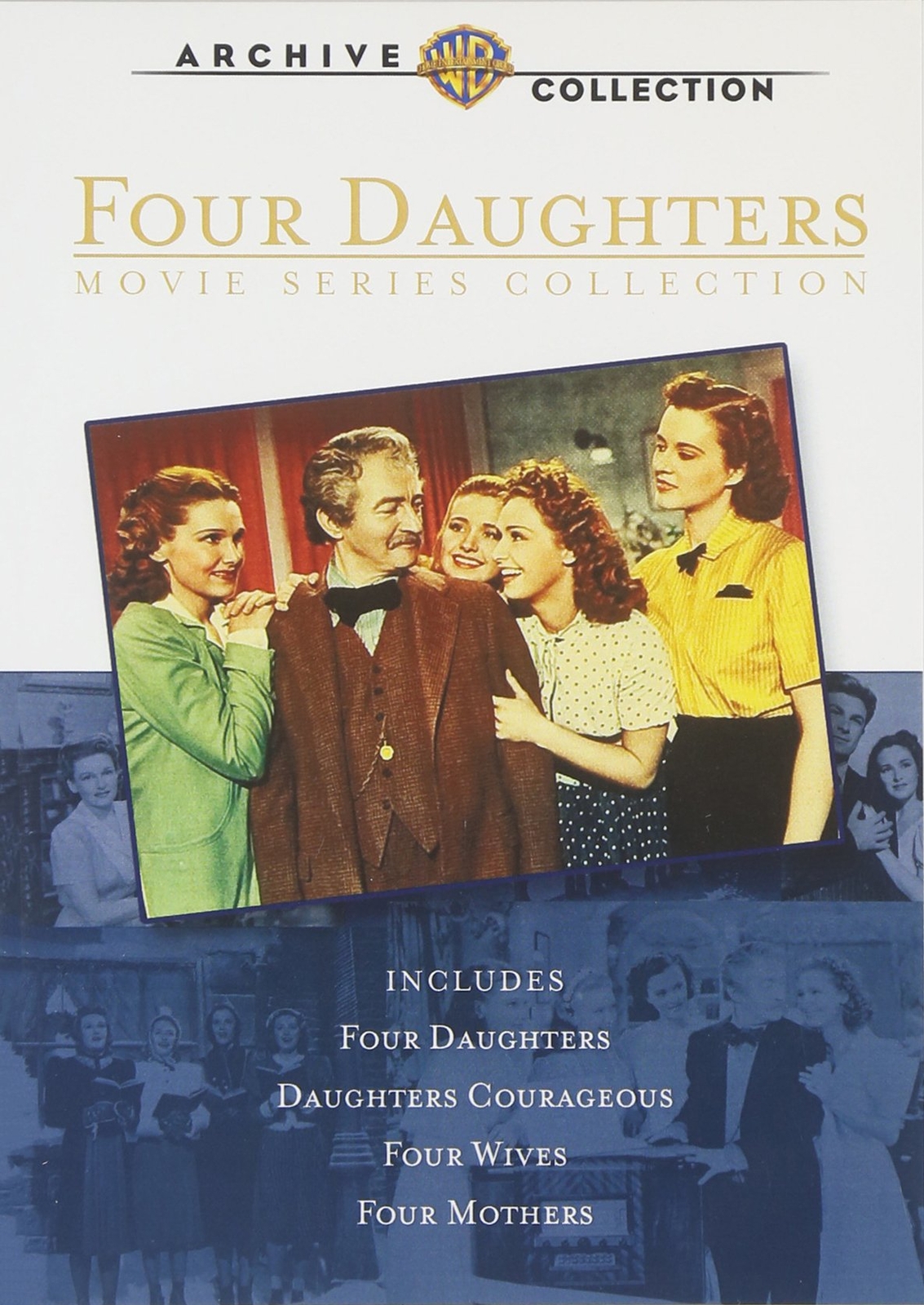 Four Daughters Movie Series Collection (DVD) May Robson Priscilla Lane Gale Page