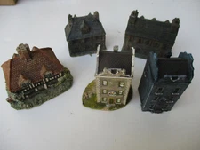 Little House Dwelling LOT Playset Railroad Train Diorama 1/144 Realistic Detail