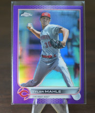2022 Chrome Update Base Purple #USC57 Tyler Mahle - Cincinnati Reds